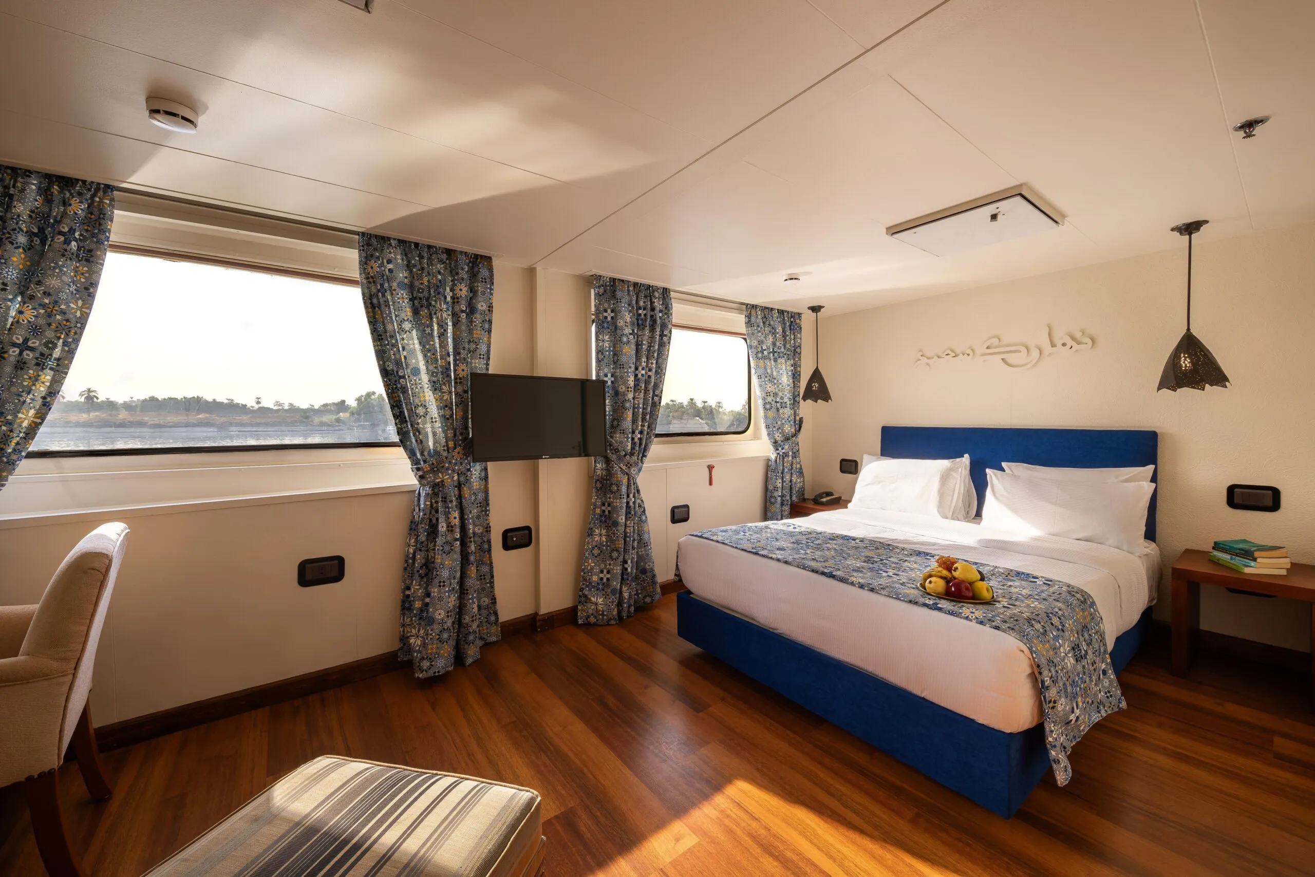 Cabin aboard the Alexander The Great Nile Cruise Nile cruise